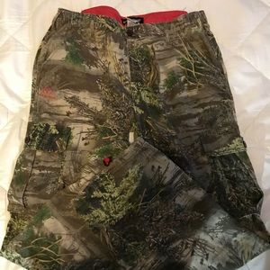 Camo pants.